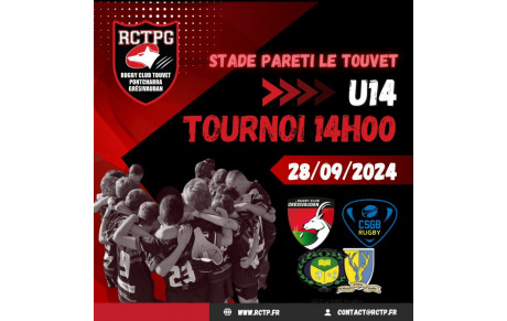 Tournoi à 7 U14 ❤️🖤🐺❤️🖤